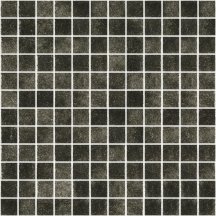 Onix Mosaico Nieve Antislip Negro 25150 Seda 31.1x31.1
