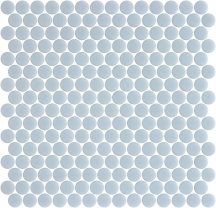 Onix Mosaico Penny Natureglas Pale Blue Matte 28.6x28.6