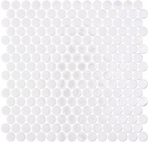 Onix Mosaico Penny Opalo Opalo White 28.6x28.6