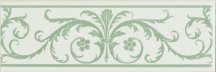 Original Style Artworks Brilliant White Acanthus Jade Breeze 5x15.2
