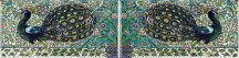 Original Style Artworks Brilliant White Peacock Border 7.6x30.4