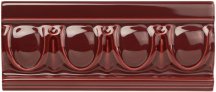 Original Style Artworks Burgundy Egg And Dart 6.5x15.2