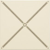 Original Style Artworks Colonial White Pearl Trellis 15.2x15.2