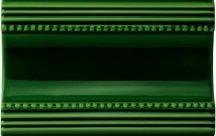 Original Style Artworks Edwardian Green Plain Cornice 7.5x15.2