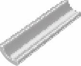 Original Style Artworks Jet Black Internal Corner Trim 3x15.2