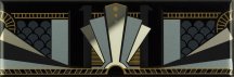 Original Style Artworks Jet Black Manhattan Border 5x15.2