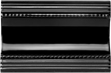 Original Style Artworks Jet Black Plain Cornice 7.5x15.2