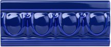 Original Style Artworks Royal Blue Egg And Dart 6.5x15.2