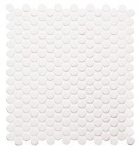 Original Style Mosaics Moonbeam Penny Round 31x29.2