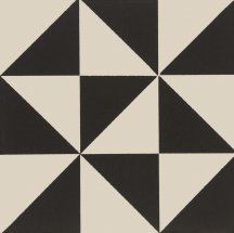 Original Style Odyssey Avignon Black On Dover White 15.1x15.1