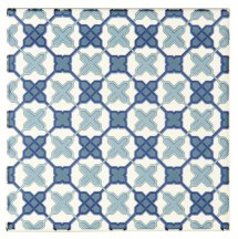 Original Style Odyssey Filigree Blue 15.2x15.2