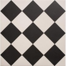 Original Style Odyssey Harlequin Large Black On Chalk 29.8x29.8