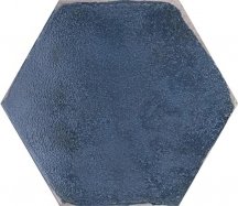 Original Style Tileworks Feature Walls Oken Hexagon Blue Br 26.7x23.2