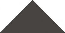 Original Style Victorian Floor Tiles Black Triangle 7.54x14.9