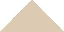 Original Style Victorian Floor Tiles White Triangle 2.59x5