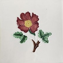 Original Style Winchester Floral Dog Rose 12.7x12.7