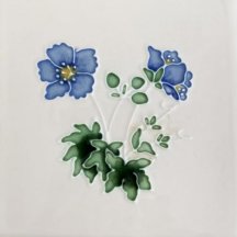 Original Style Winchester Floral Meadow Cranesbill 12.7x12.7