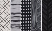 Ornamenta Mix And Match Decori In Bianco E Nero 15x45