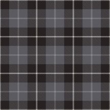 Ornamenta Tartan Black 60x60