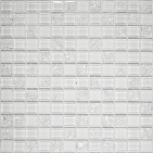 ORRO Glass White Crush 30x30