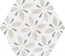 Pamesa Alpha Hex Mix Azul 25.8x29