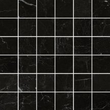 Panaria Eternity Mosaico Marquina Black Soft Rect 30x30