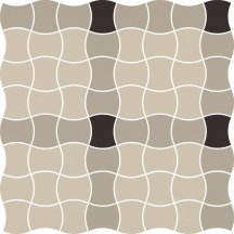 Paradyz Modernizm Grys Mozaika Prasowana K 3.6X4.4 Mix A 30.86x30.86