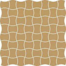Paradyz Modernizm Ochra Mozaika Prasowana K 3.6X4.4 30.86x30.86