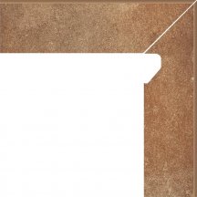 Paradyz Scandiano Rosso Cokol Prawy 2-Elementowy 8.1x30