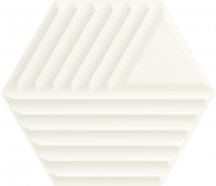 Paradyz Woodskin Bianco Heksagon Struktura C 19.8x17.1