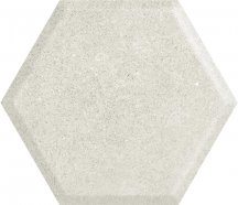 Paradyz Woodskin Grys Heksagon Struktura A 19.8x17.1