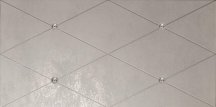 Petracers Ad Maiora Rhombus Fregio Platino Su Perla 50x100