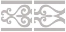 Petracers Gran Gala Vogue fascia bianco A+B 31.5x63