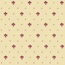Petracers Grand Elegance Giglio Bordeaux Su Crema 20x20
