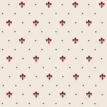 Petracers Grand Elegance Giglio Bordeaux Su Panna 20x20