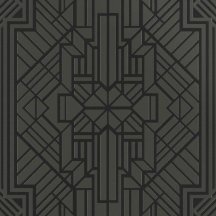 Petracers Swing Labirinto Silver Su Nero Matt 60x60