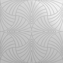 Petracers Swing Piuma Bianco Su Bianco Matt 60x60