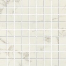 Piemme Valentino Marmi-Reali Statuario Gold Mosaico Lev-Ret 30x30