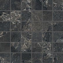 Provenza Unique Intensity Mosaico 5X5 Cobblestone Black 30x30