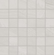 Provenza Varana Stone Mosaico 50x50 Cross Cut Light Grey Silktech 30x30