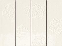 Ragno Brick Glossy Decoro Beige 10x30