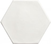 Ribesalbes Geometry Hex White Matt 15x17.3