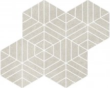 Ricchetti Ease Esagona Mosaico T72 Light Grey Nt 27.8x34.8