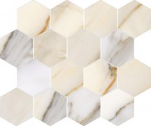 Ricchetti Golden Pure Esagona Mosaico T16 Macchia Vecchia Lx 28.7x34.4