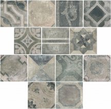 Ricchetti Heritage Deco Cendre 33.3x33.3