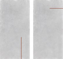 Rondine Concrete Light Grey Dec Frame Rect 40x80