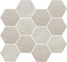 Rondine Loft Beige Mosaico Esagona 35x30.3