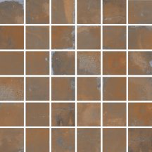 Rondine Oxyd Corten Mosaico Rect 30x30