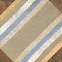 Rondine Swing Decor Beige Multicolor 04 20.3x20.3