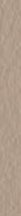 Sant Agostino Flexible Architecture Listello Greige Mat 2.2x30